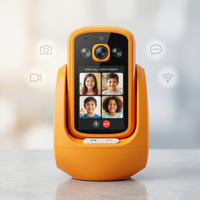 1080P Indoor Security Camera with 2.8” HD Screen, Two-Way Video Calling & Night Vision
